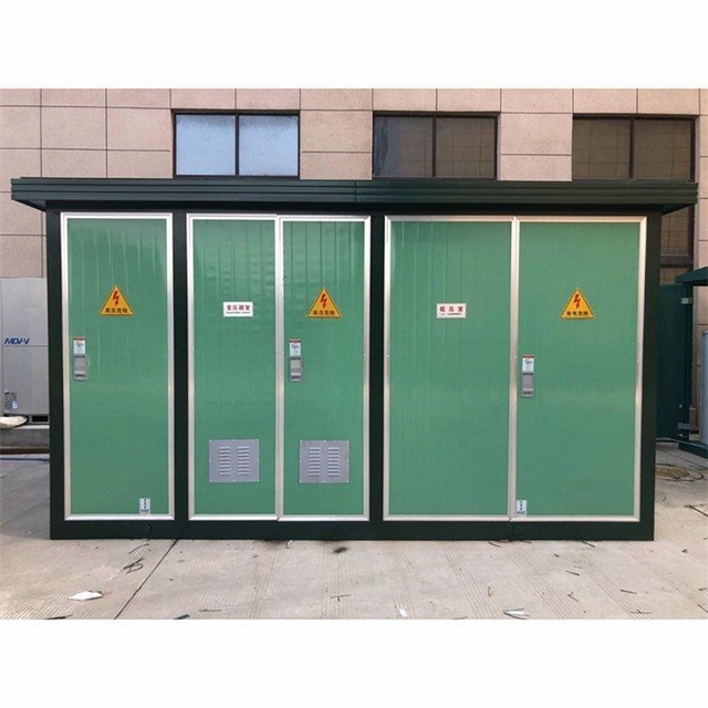 岫岩1600KVA欧式箱式变压器